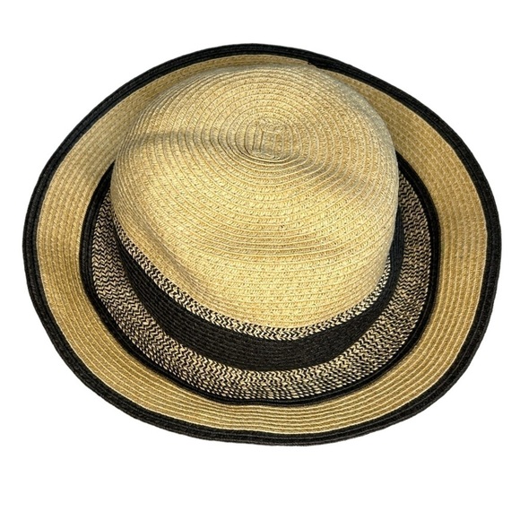 SONOMA | WOMENS STRAW GRASS PACKABLE FLOPPY FULL BRIM SUN SUMMER HAT, OS - Picture 2 of 8